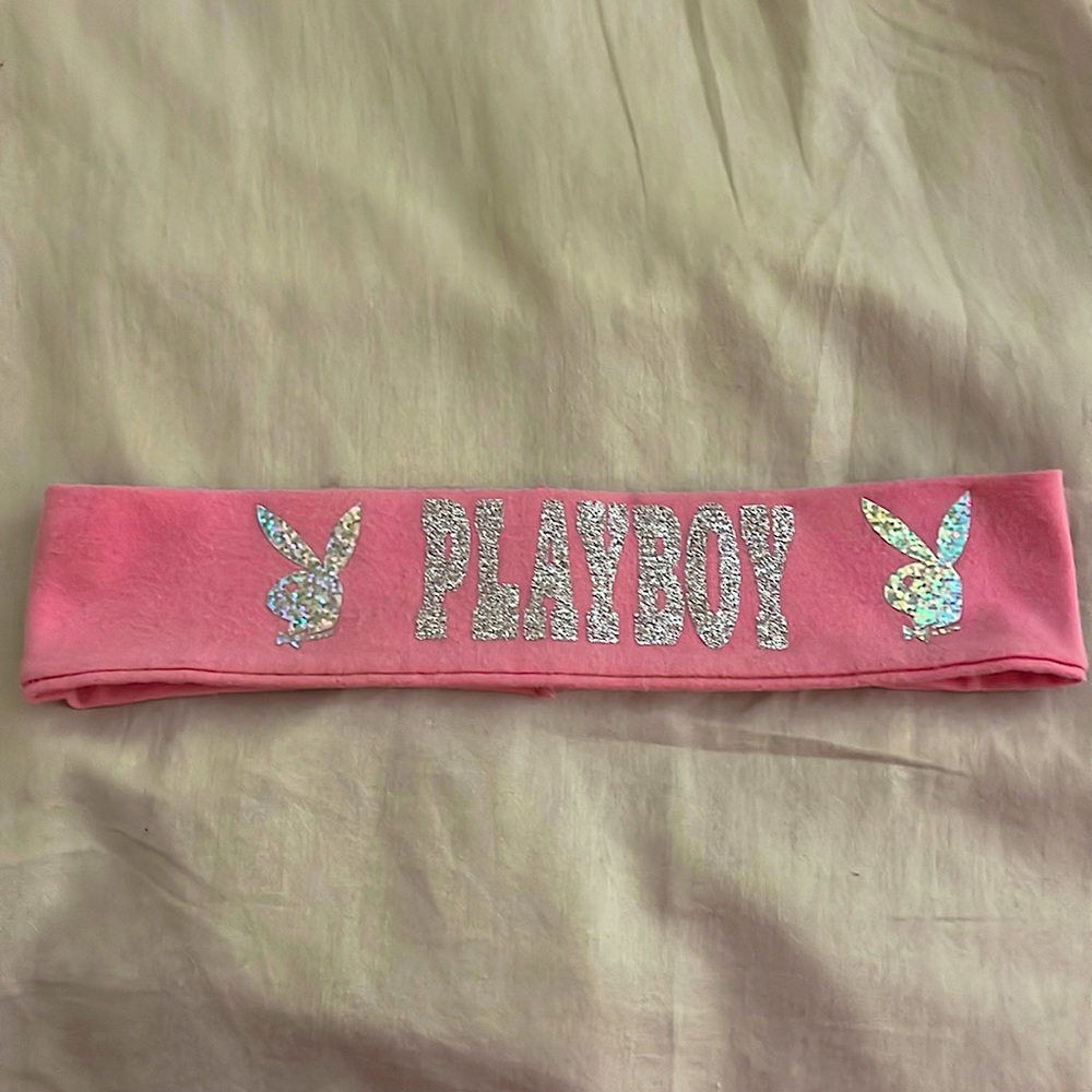 **RARE** Sparkly Playboy Headband